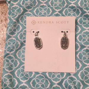 Kendra scott lee earrings in drusy
